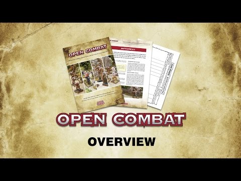 Open Combat Rules 100pp Hardback Book